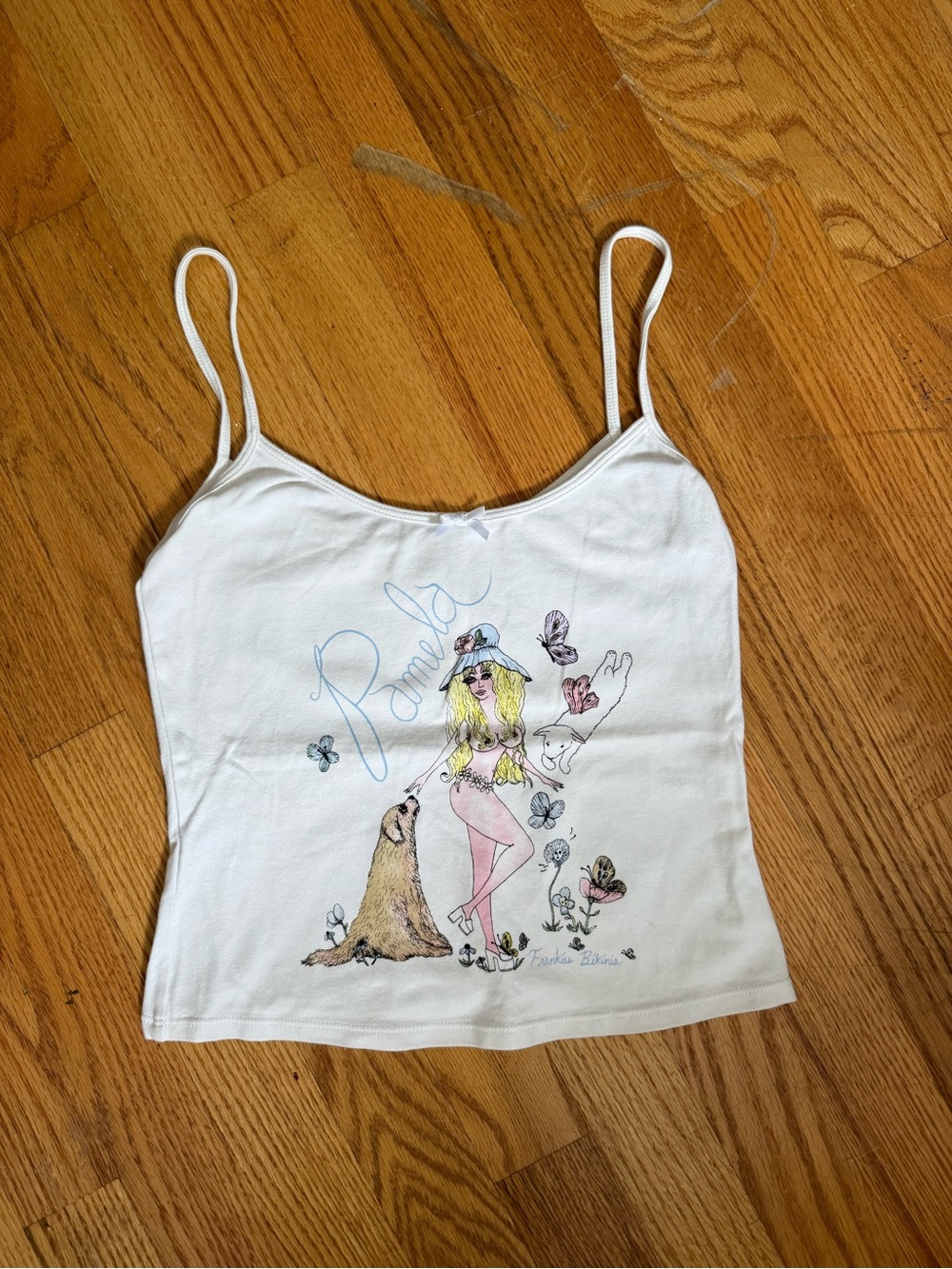 Frankie’s Bikinis x Pamela Anderson tank